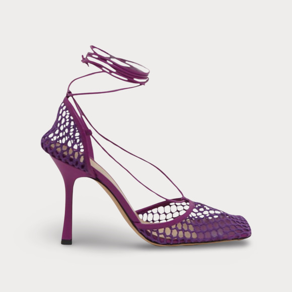 Bottega Veneta Square Toe Stretch Heel - Picture 1 of 7